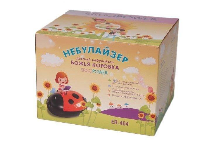 Небулайзер детский Ergopower ER-404 (божья коровка)