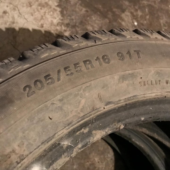 Kumho 205/55 R16 (Зимняя)