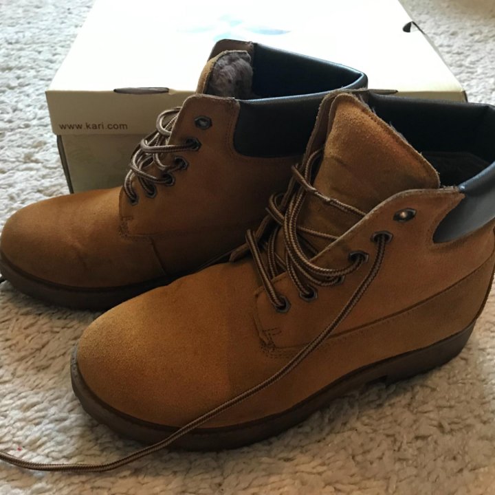 Ботинки утеплённые