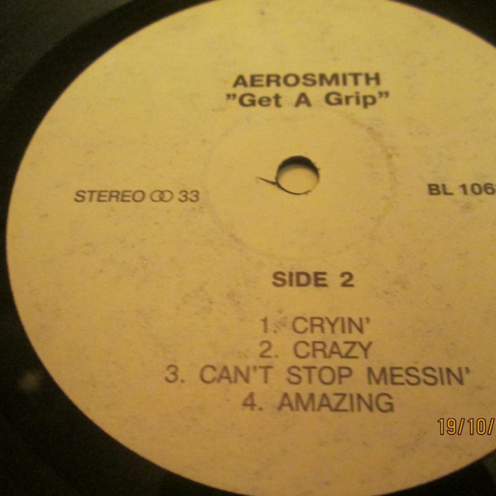 Aerosmith ‎– Get A Grip - BL Series-Russia