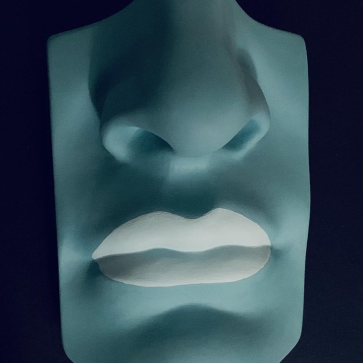 Нос с губами Давида (дизайн / статуя)
