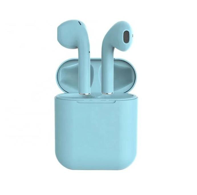 Беспроводные Bluetooth-наушники InPods12 голубые