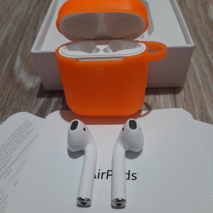 Беспроводные наушники AirPods 2 lux