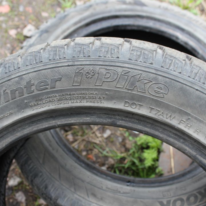 Пара зимних шин Hankook Winter iPike 195/55/R15