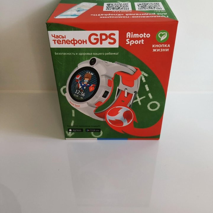 Умные часы Aimot Sport - часы-телефон с GPS и W