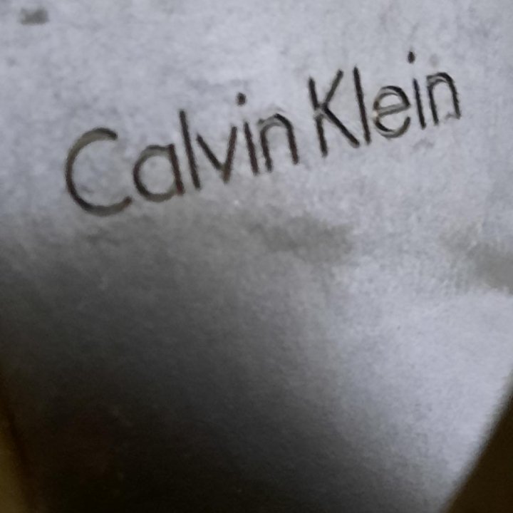 Ботинки , ботильоны замшевые. Calvin Klein