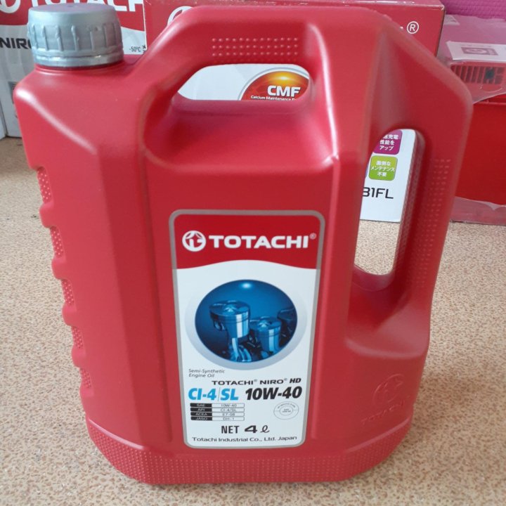 Totachi 10w-40 полусинтетика дизельное