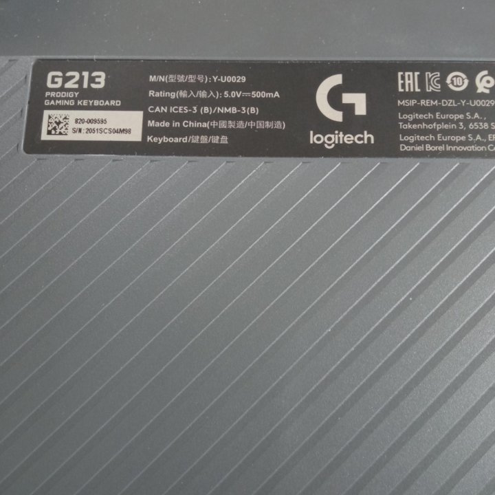 Клавиатура logitech