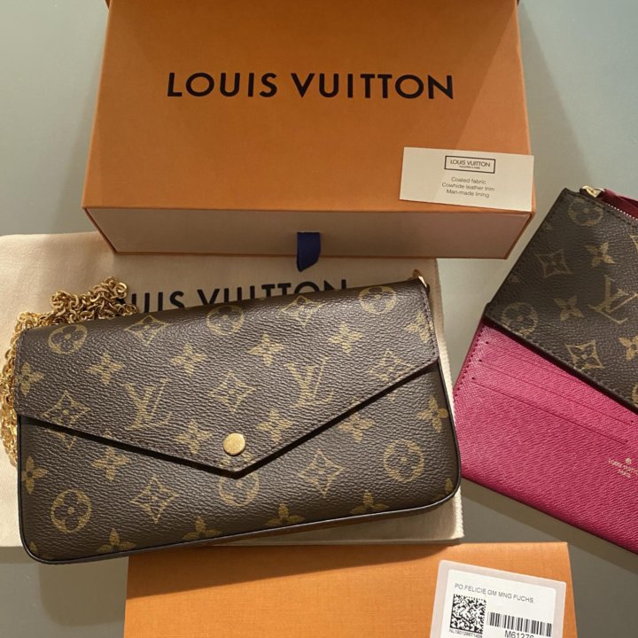 Сумка клатч Louis Vuitton оригинал