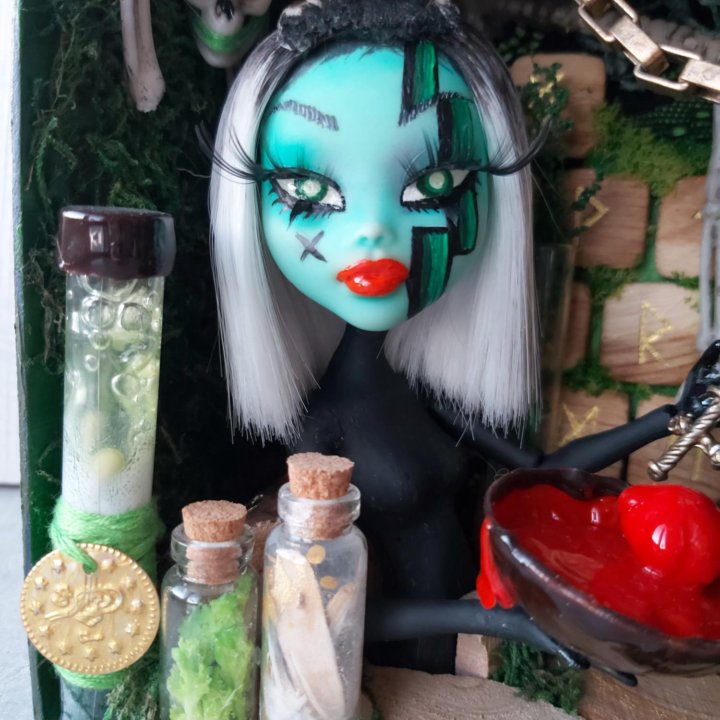 Ooak monster high custom doll кукла ручной работы