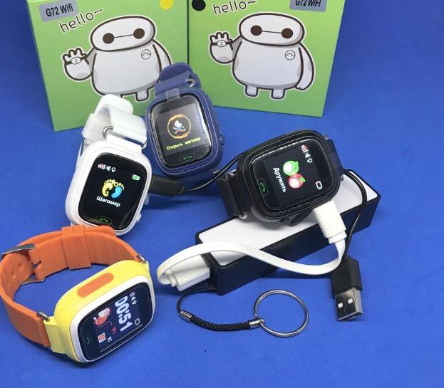  Smart Baby Watch G72 WI FI оранжевые+PowerBank