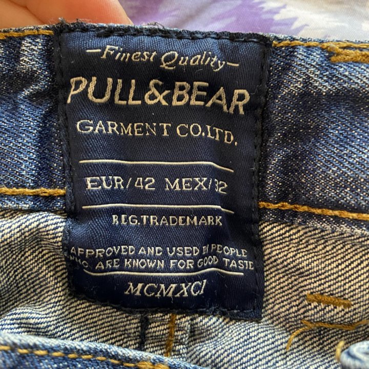 Мужские джинсы PULL&BEAR в отличном состоянии