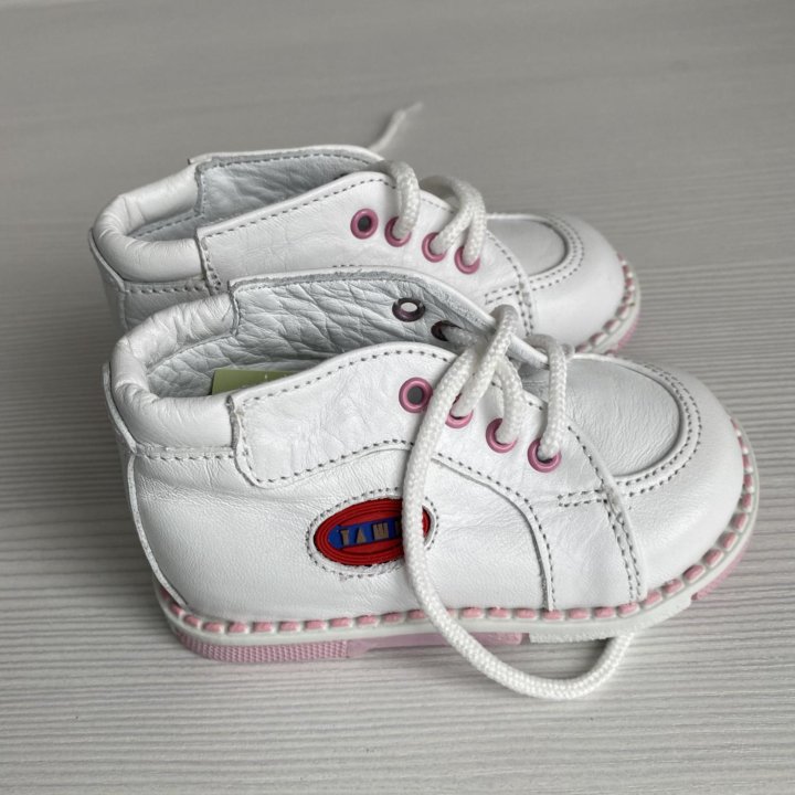 Кожаные Ботиночки для девочки 19 р-р