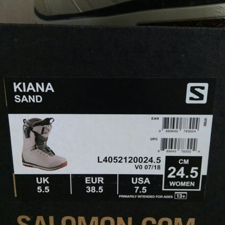 SALOMON Kiana sand Ботинки сноубордические