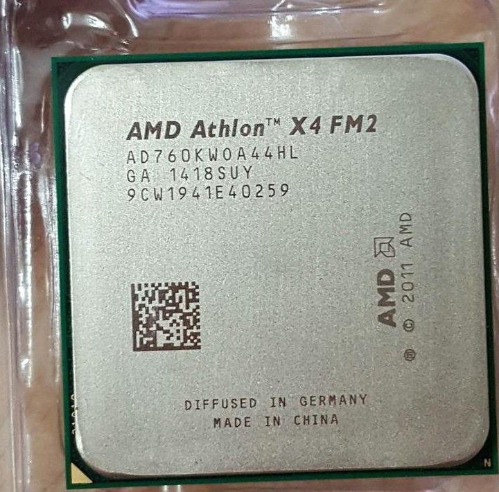 AMD x4 760 К quad-core FM2 3.8 ГГц 4 МБ