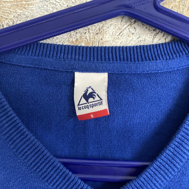 Свитер джемпер кофта пуловер Le Coq Sportif v-neck