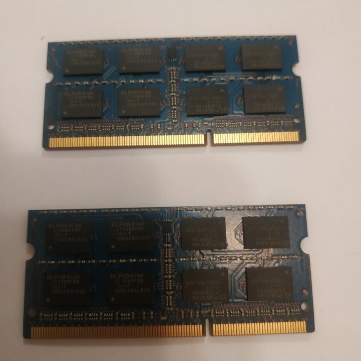 Оперативная память для ноутбука DDR3, 2Gb, 1333Mz