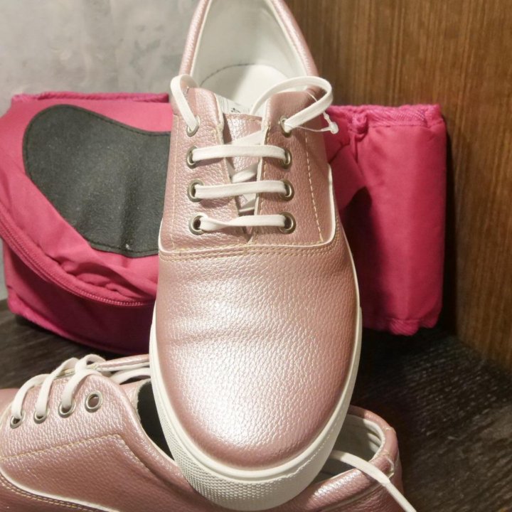 кеды кожанне