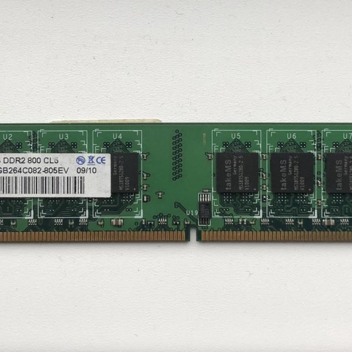 Память TakeMS DDR2 1Gb 800MHz TMS1GB264C082-805EV