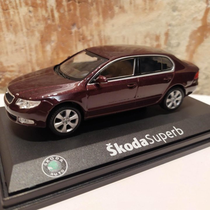 skoda superb abrex 1:43