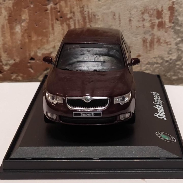 skoda superb abrex 1:43