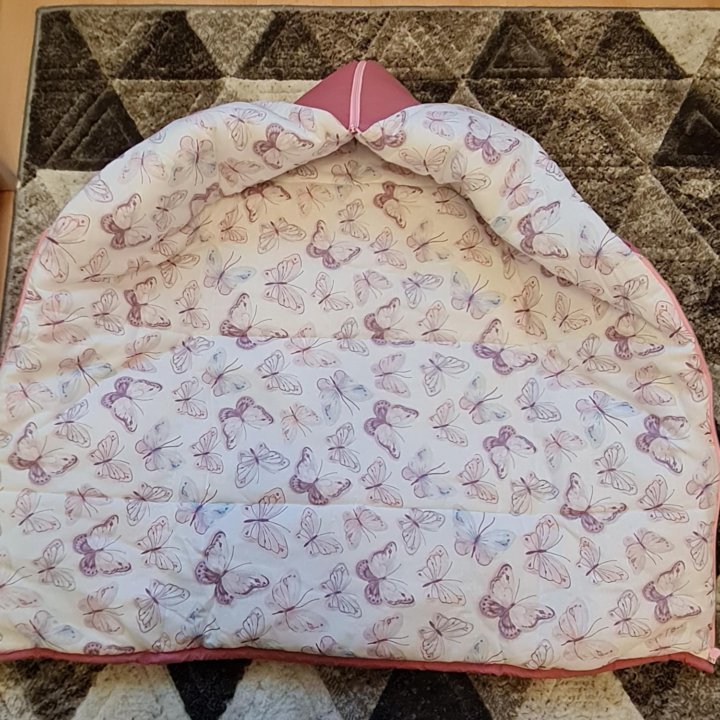 Конверт зимний для девочки