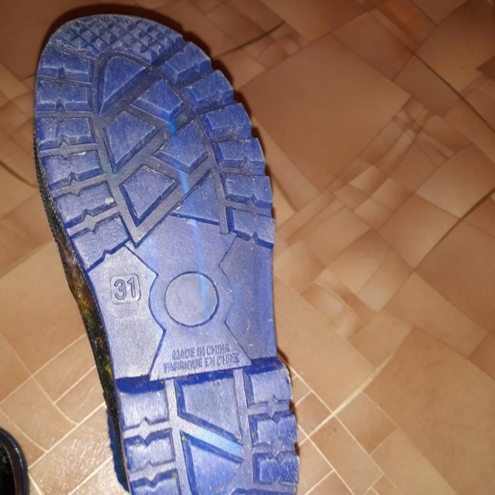 сапоги резиновые