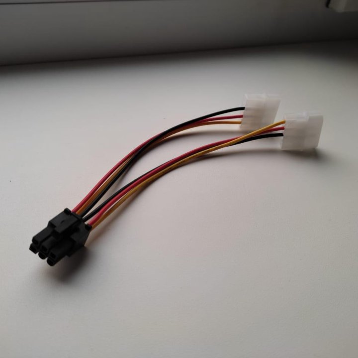 Переходник 6 pin - Molex для видеокарты