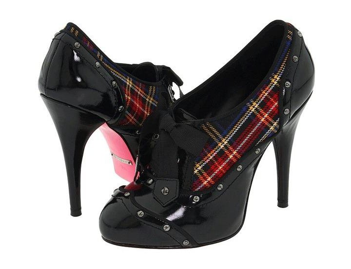 Ботильоны лакированные