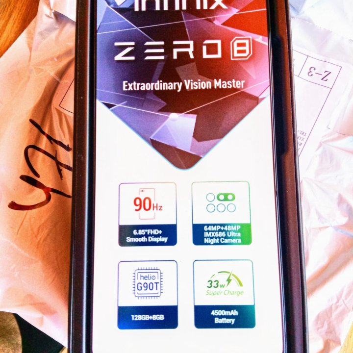 INFINIX ZERO 8. 6,85