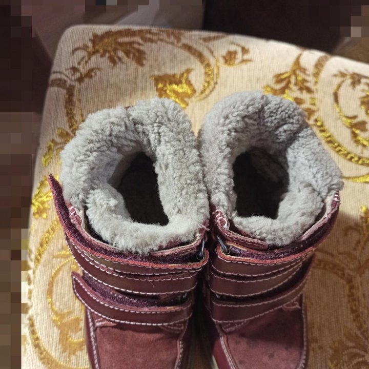 Зимние ортопедические ботинки для девочки