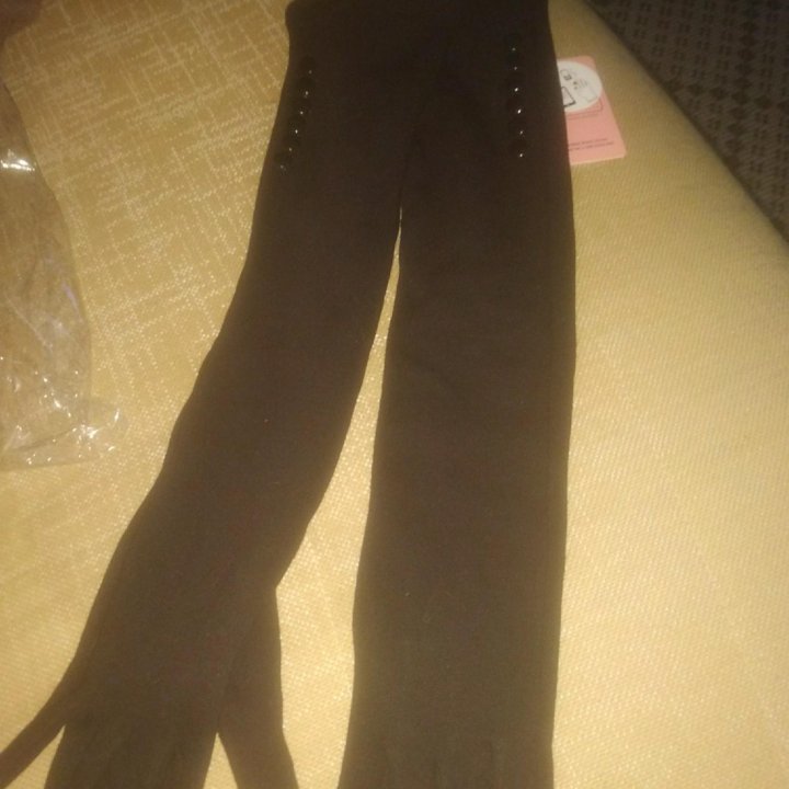 Перчатки длинные