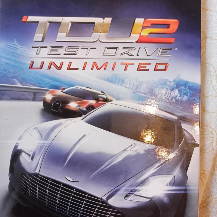 TDU2 Test Drive Unlumited диск