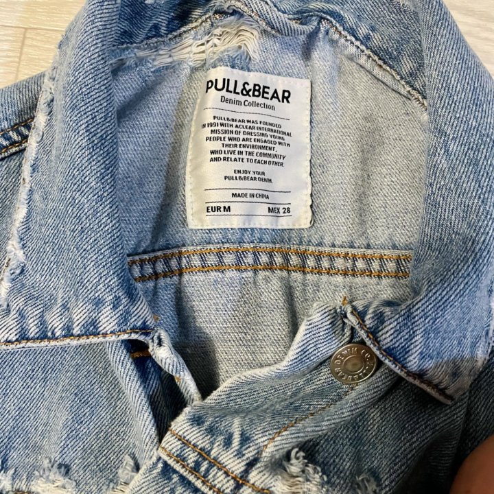 Джинсовка женская Pull&Bear