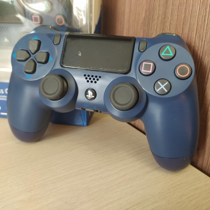 Джойстик PS4 тёмно синий (новый)