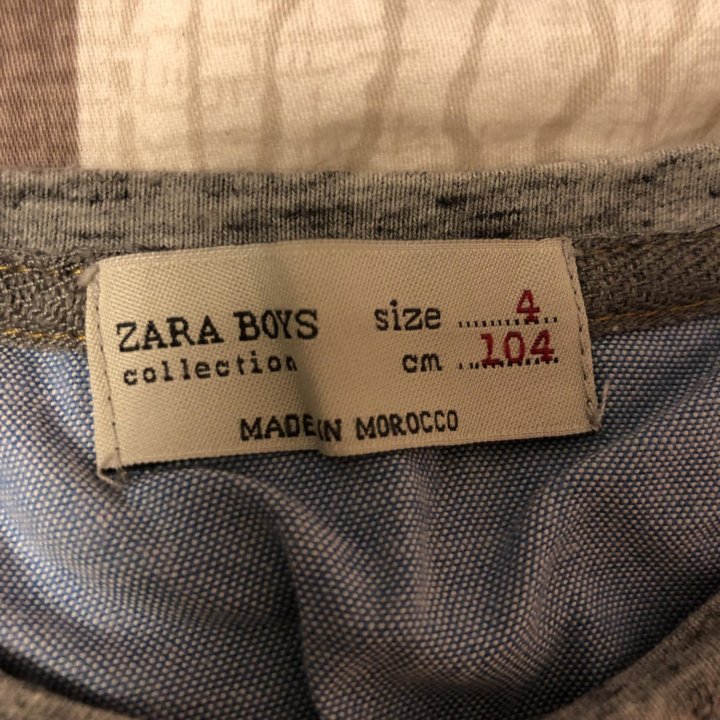 Футболка Zara, рост 104