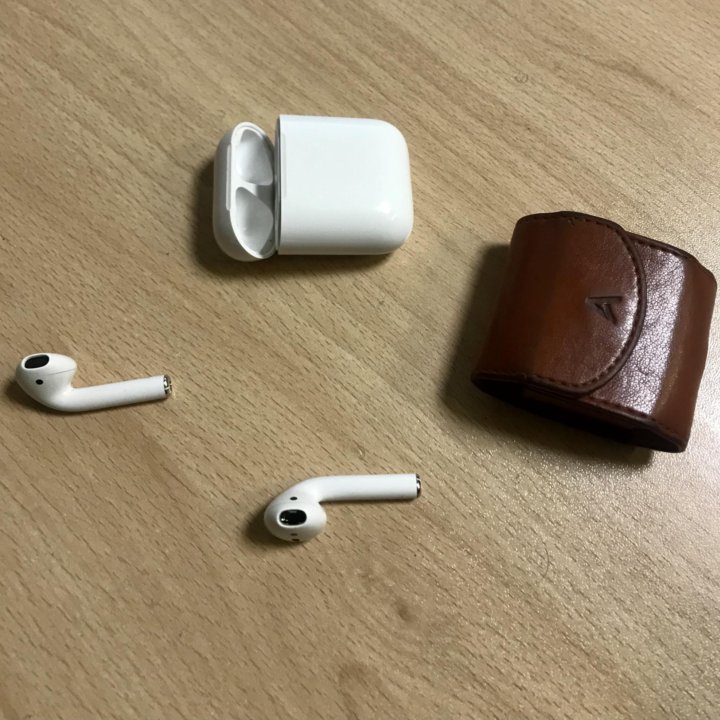 AirPods 1, 3 наушника, 2 зарядных кейса ОРИГИНАЛ