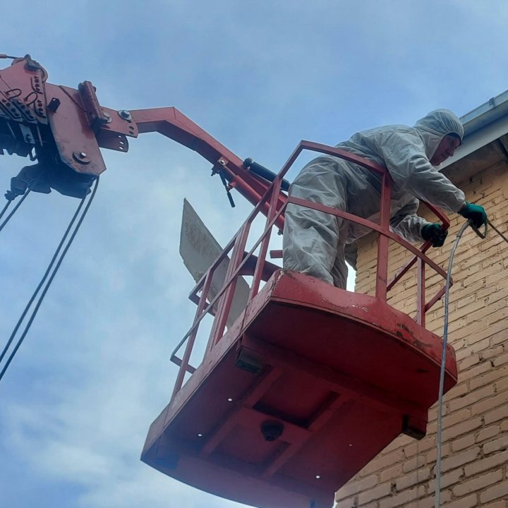 Безвоздушная покраска помещений любого назначения