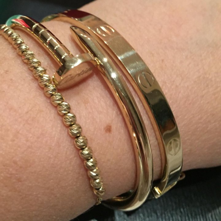 Браслет золото