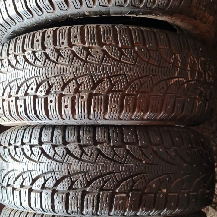 Шины зима шипы бу Pirelli 205-60R16 4-2-1шт подбор