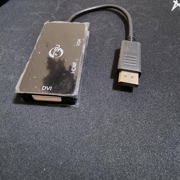 Переходник - хаб DP-》HDMI/VGA/DVI