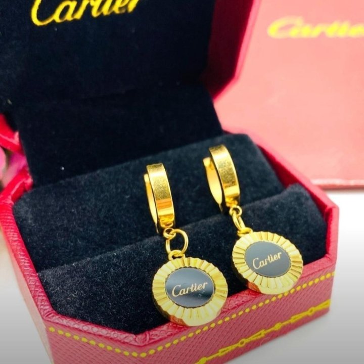 Cartier серьги