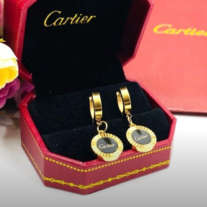 Cartier серьги