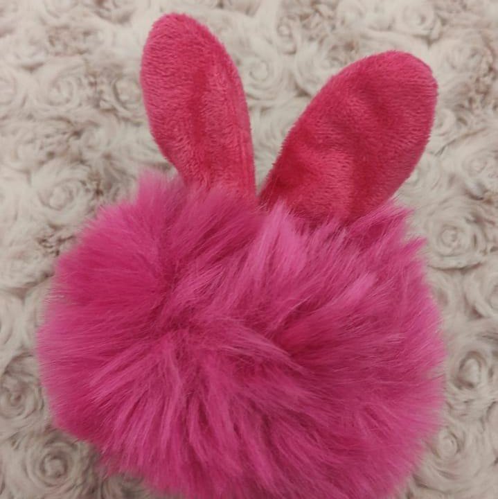 Брелок помпон Кролик