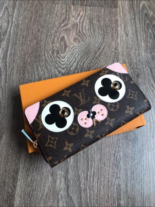 Кошелёк Louis Vuitton с собачками