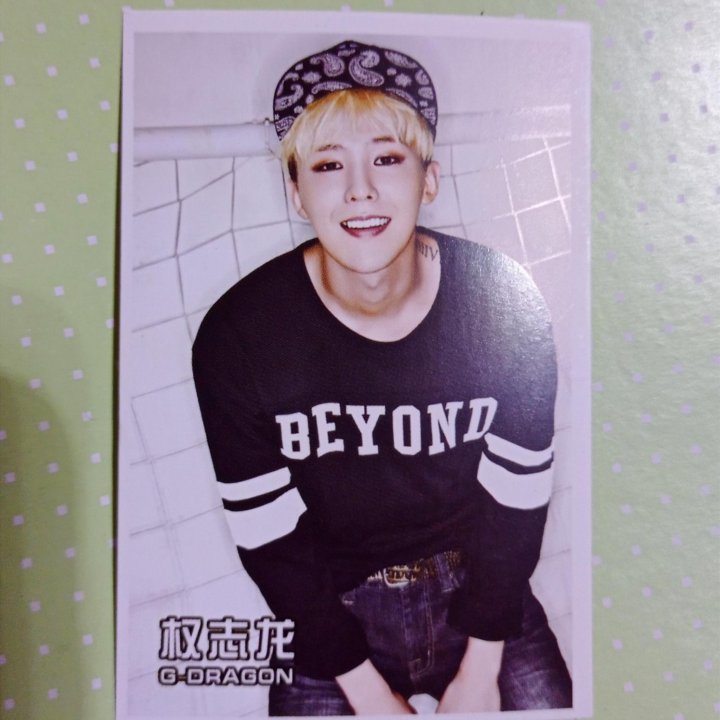 Открытки postcards G-Dragon