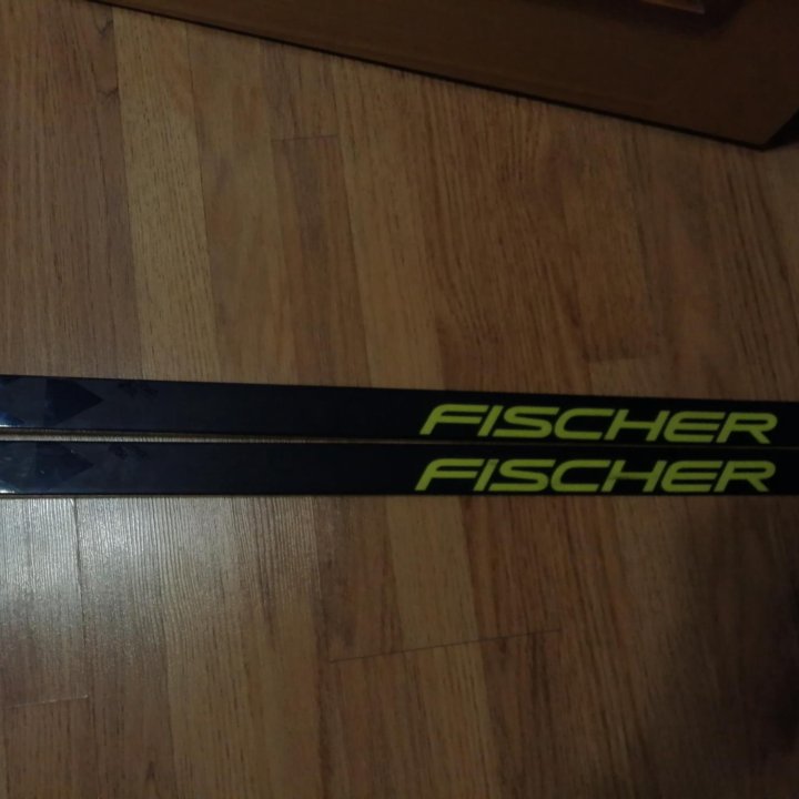 Лыжи Fischer carbon lite skate с креплениями