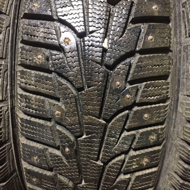 Шины зима шипы бу Hankook 185-55R15 4-2-1шт подбор