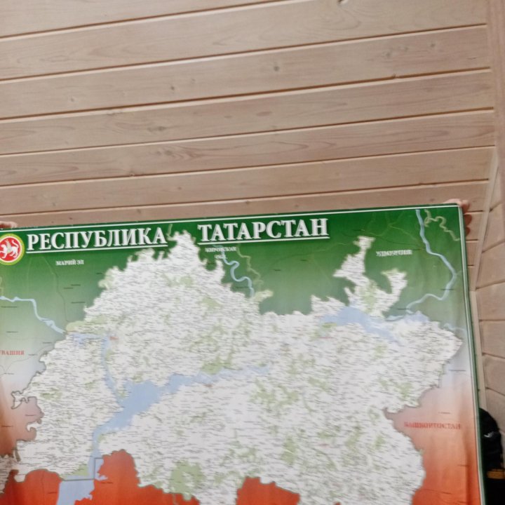 Масштабная карта татарстана