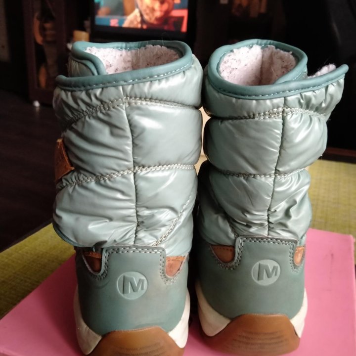 Сапоги утеплённые Merrell. 33р.